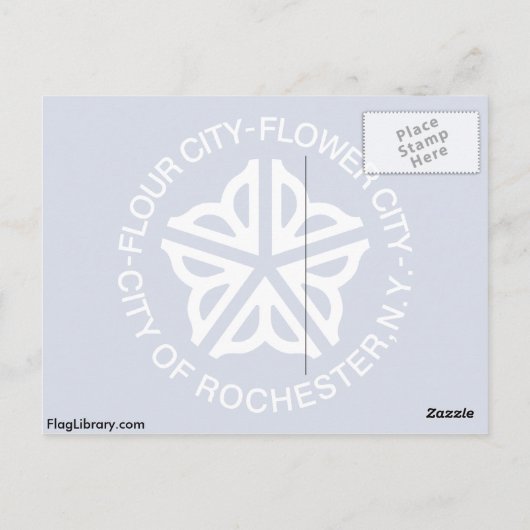 ニューヨーク,ロチェスター,統一された州 ポストカード (裏面)