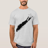 ニューヨーク ロングアイランド Tシャツ (正面)