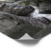 ニューヨーク,ワトキンス・グレンのトレイル ポスター (角)