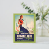 ニューヨーク・ワールドのフェア・ヴィンテージ・ハガキ ポストカード (スタンド正面)