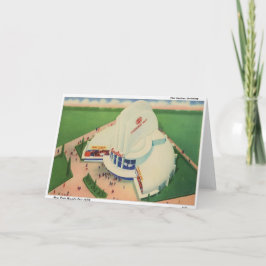 ニューヨーク・ワールドフェア1939グリーティングカード サンキューカード