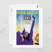 ニューヨーク・ワールド・フェア1939年 ポストカード (正面/裏面)