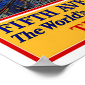 ニューヨーク,ヴィンテージ旅行 ポスター (角)