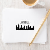 「ニューヨーク」住所 シール (インサイチュ)