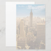 ニューヨーク 便箋 (正面/裏面)