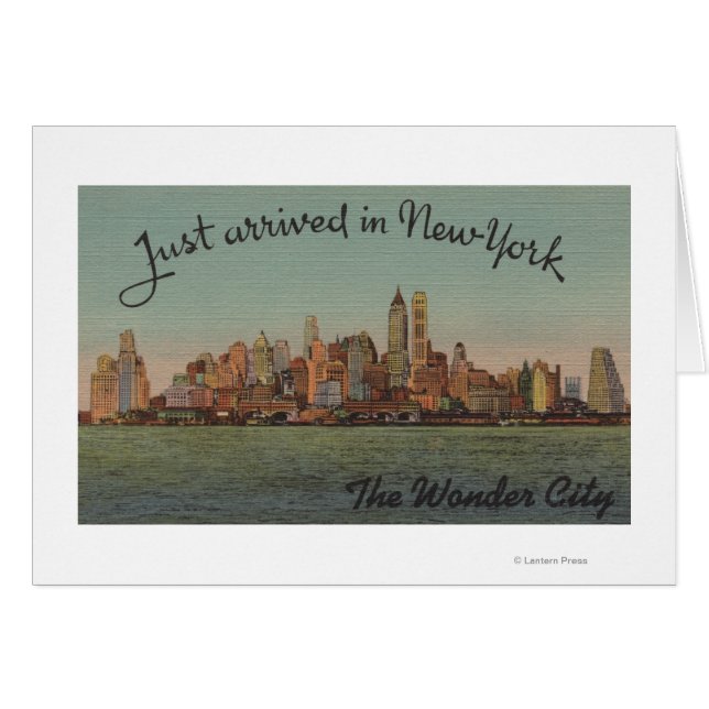 ニューヨーク – 到着 – 素晴らしい街 (正面横)