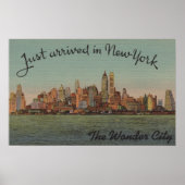 ニューヨーク – 到着 – 素晴らしい街 ポスター (正面)