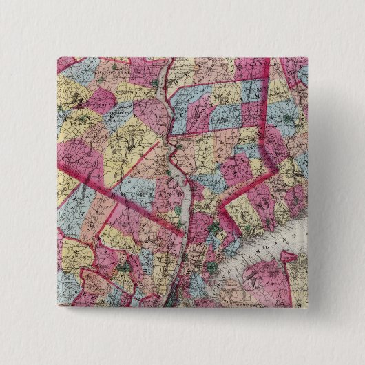 ニューヨーク&周辺 缶バッジ (正面)