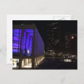 ニューヨーク 夜 リンカーン・センター 写真 ポストカード (正面/裏面)