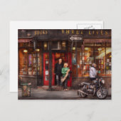 ニューヨーク-店-グリニッチビレッジ- 3生命 ポストカード (正面/裏面)