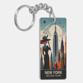 ニューヨーク:無限の可能性の国 キーホルダー (正面左)
