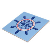 ニューヨーク、統一された州、カスタマイズ可能、海上旅行 タイル (側面)