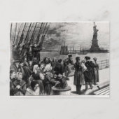 ニューヨーク – 自由の国へようこそ ポストカード (正面)