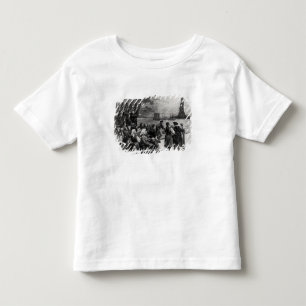 ニューヨーク-自由の土地への歓迎 トドラーTシャツ