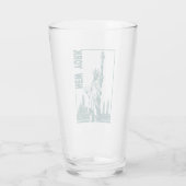ニューヨーク – 自由の女神 タンブラーグラス (裏面)