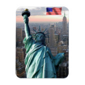 ニューヨーク – 自由の女神 – 統一された州 マグネット (縦)
