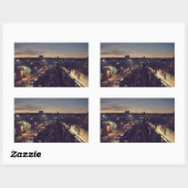 ニューヨーク 長方形シール (シート)