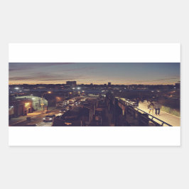 ニューヨーク 長方形シール