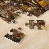 ニューヨーク – 1891年頃の経過年数。 ジグソーパズル (側面)