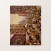 ニューヨーク – 1891年頃の経過年数。 ジグソーパズル (縦)