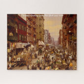 ニューヨーク 1891年 クリスマスのご挨拶 ジグソーパズル (横)