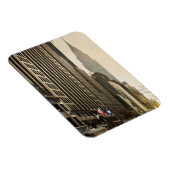 ニューヨーク、E 42セントおよびクライスラー建物 マグネット (右側)