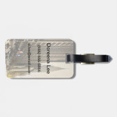 ニューヨーク、E 42 St、Chrysler建物 ラゲッジタグ (裏面横)