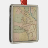 ニューヨーク、Nターリータウンターリータウン メタルオーナメント (右)