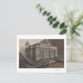 ニューヨーク、NY - グランドセントラル駅の景色 ポストカード (スタンド正面)