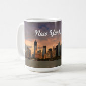 ニューヨーク、NY コーヒーマグカップ (正面左)