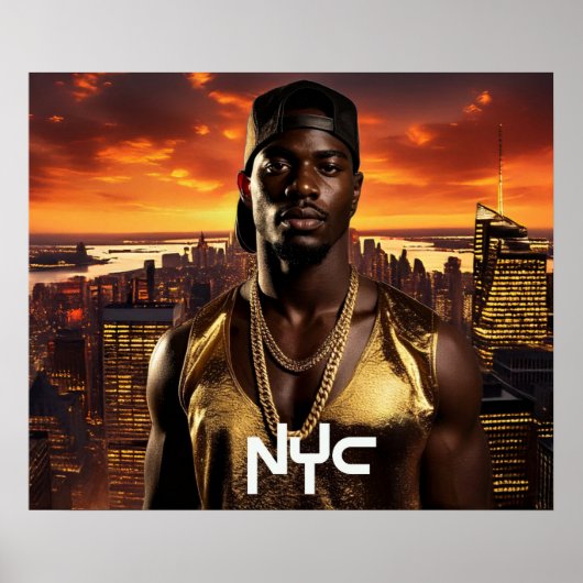 ニューヨーク - NYC ポスター (正面)