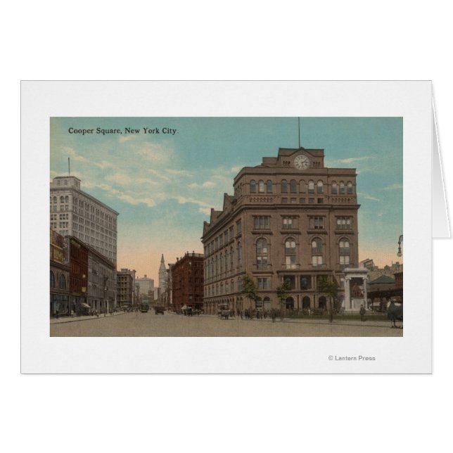 ニューヨーク， NYCooper Square Viewニューヨーク， NY (正面横)