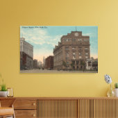 ニューヨーク， NYCooper Square Viewニューヨーク， NY キャンバスプリント (インサイチュ (リビング))