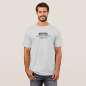 ニューヨーク Tシャツ (正面フル)