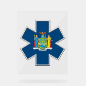 ニューヨークEMSスターオブライフ アクリルサイン (正面)