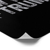 ニューヨークforトランプ2024 New Yorkers Loveハートトランプ ポスター (角)