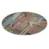 ニューヨークIIIのモダンな地図 カッティングボード (角)