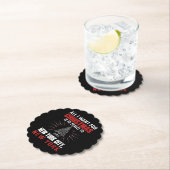 ニューヨークNへのクリスマス旅行に行きたいもの ペーパーコースター (インサイチュ)