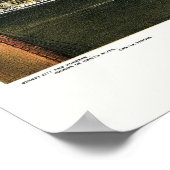 ニューヨークNYパノラママップ – 1870 ポスター (角)