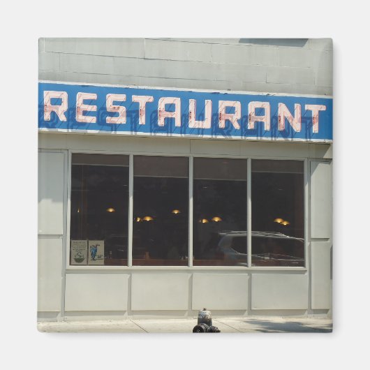 ニューヨークNYヴィンテージ マグネット (正面)