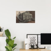 ニューヨークNY – グランドセントラルステーションビュー ポスター (ホームオフィス)