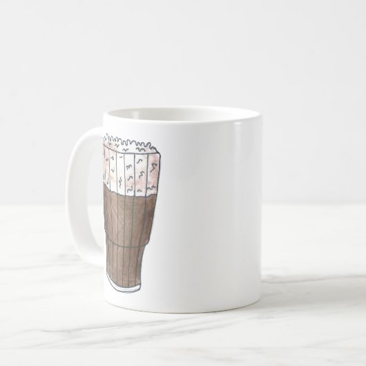 ニューヨークNYCクラシックエッグクリームソーダファウンテン コーヒーマグカップ (正面左)