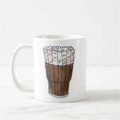 ニューヨークNYCクラシックエッグクリームソーダファウンテン コーヒーマグカップ (左)