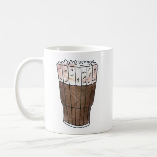 ニューヨークNYCクラシックエッグクリームソーダファウンテン コーヒーマグカップ (左)