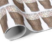 ニューヨークNYCクラシックエッグクリームソーダファウンテン ラッピングペーパー (ロールコーナー)