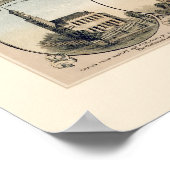 ニューヨークPAパノラママップ – 1879 ポスター (角)