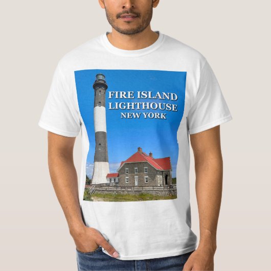 ニューヨークTシャツFire Island Light house Tシャツ (正面)