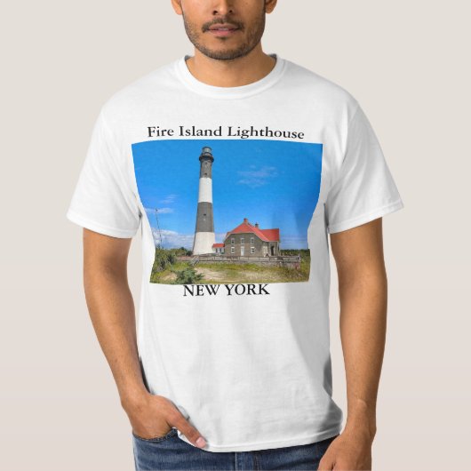ニューヨークTシャツFire Island Light house Tシャツ (正面)