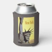 ニューヨークUSAヴィンテージトラベルのクーラー 缶クーラー (缶裏面)