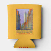 ニューヨークUSAヴィンテージトラベルのクーラー 缶クーラー (裏面)